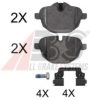 A.B.S. 37731 OE Brake Pad Set, disc brake